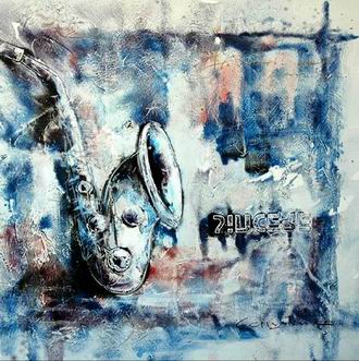 Musical Instrument oil painting